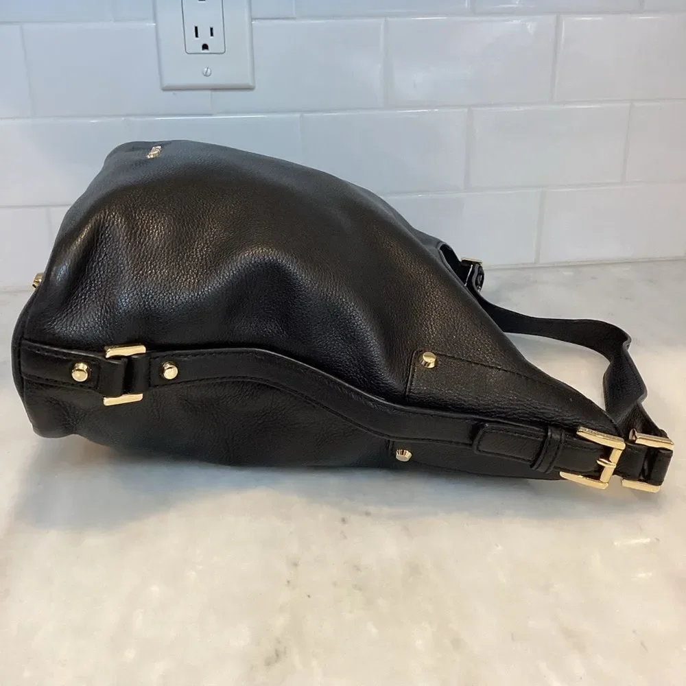Michael Kors Bag Purse Handbag Bedford Belted Large Leather Hobo Shoulder Bag
